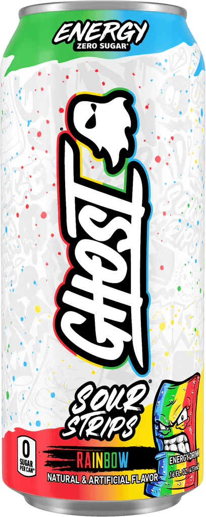 GHOST Energy Sour Strips Rainbow